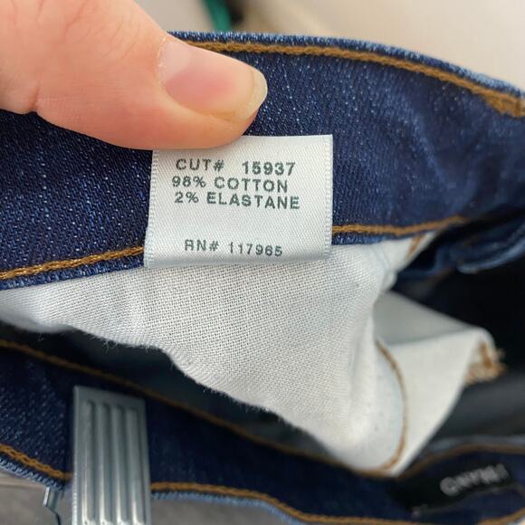 J Brand Mid Rise Skinny Jeans Daphne‎ Indigo Dark Wash Denim Cotton Size 28 - Picture 11 of 11